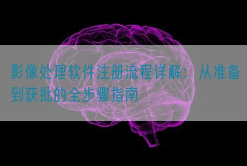 影像處理軟件注冊流程詳解：從準(zhǔn)備到獲批的全步驟指南(圖1)